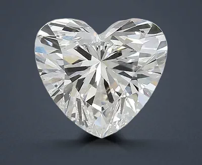 2.07ct F VVS2 Rare Carat Ideal Cut Heart Lab Grown Diamond