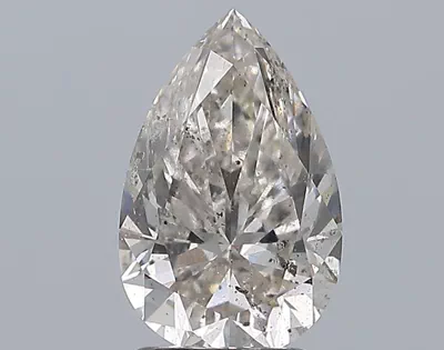 2.01ct I SI2 Rare Carat Ideal Cut Pear Diamond