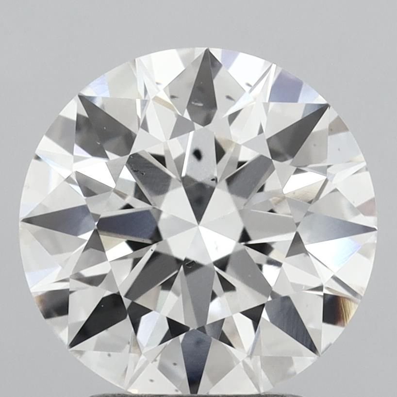 2.52ct E SI1 Excellent Cut Round Lab Grown Diamond