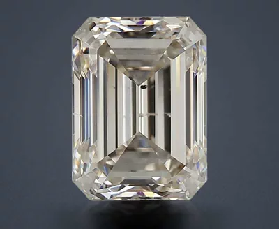 1.70ct K SI2 Rare Carat Ideal Cut Emerald Diamond