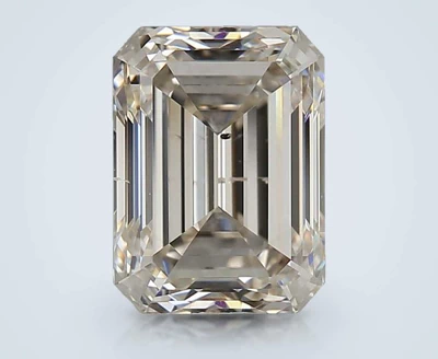 1.70ct K SI2 Rare Carat Ideal Cut Emerald Diamond