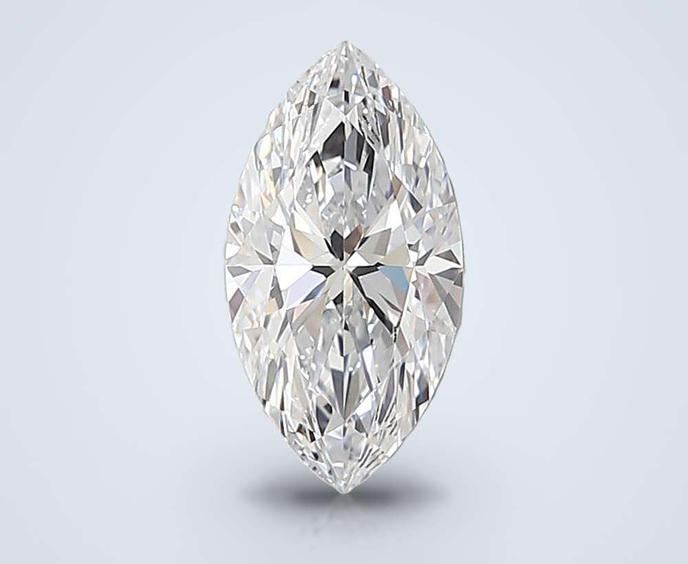 1.91ct E VVS2 Rare Carat Ideal Cut Marquise Lab Grown Diamond