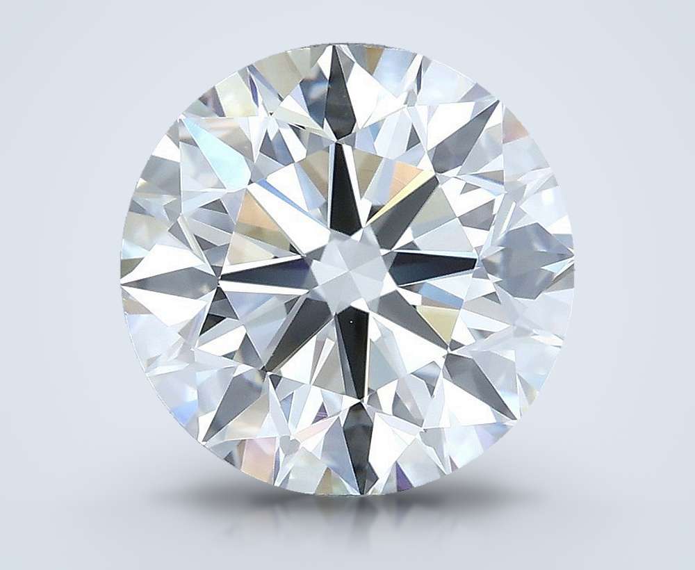 3.01ct H VS1 Excellent Cut Round Diamond