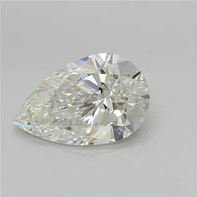 5.24ct G VS1 Rare Carat Ideal Cut Pear Lab Grown Diamond