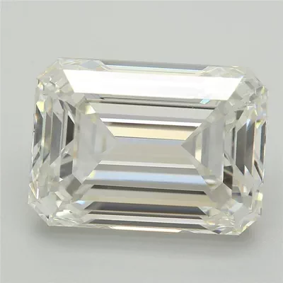 5.53ct F VS1 Very Good Cut Emerald Lab Grown Diamond