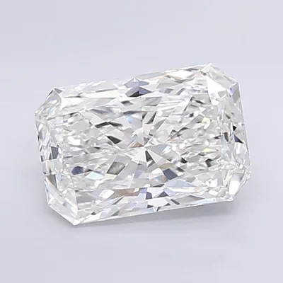 4.30ct F VVS1 Rare Carat Ideal Cut Radiant Lab Grown Diamond
