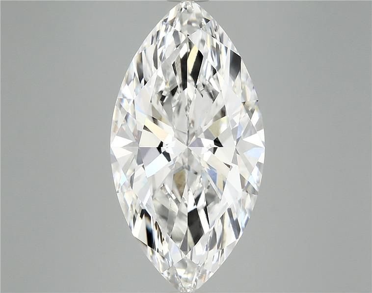 6.03ct F VS1 Rare Carat Ideal Cut Marquise Lab Grown Diamond