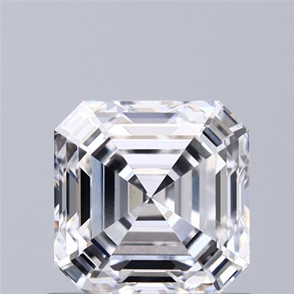 1.06ct D VVS2 Rare Carat Ideal Cut Asscher Lab Grown Diamond