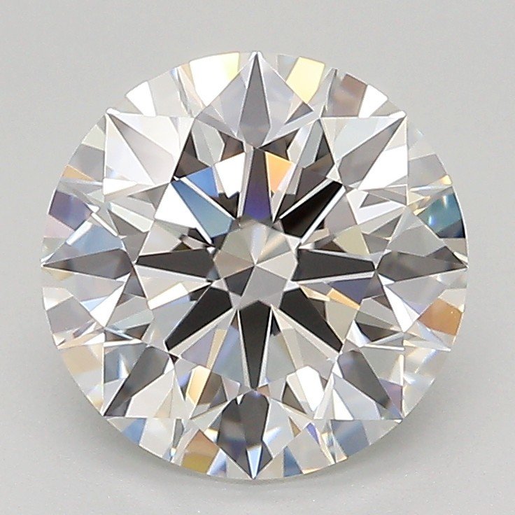 2.36ct E VVS2 Rare Carat Ideal Cut Round Lab Grown Diamond