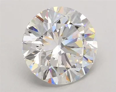 4.00ct F VVS2 Rare Carat Ideal Cut Round Lab Grown Diamond