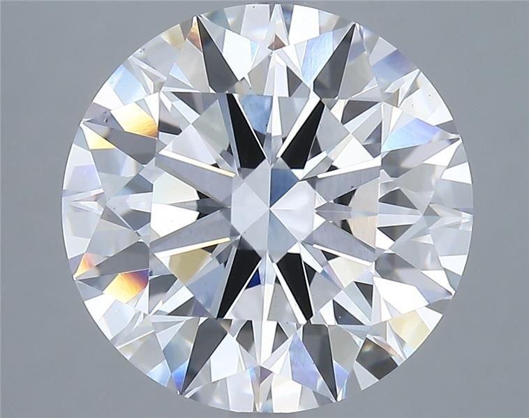 7.08ct D VS1 Rare Carat Ideal Cut Round Lab Grown Diamond