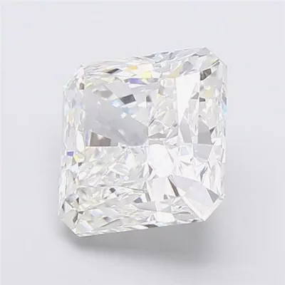 3.06ct F VS1 Rare Carat Ideal Cut Radiant Lab Grown Diamond