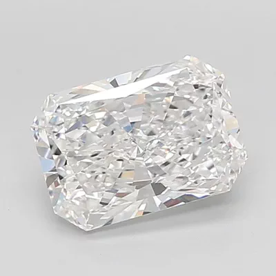 3.57ct E VVS2 Rare Carat Ideal Cut Radiant Lab Grown Diamond