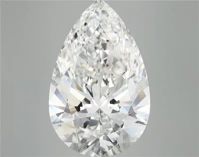11.25ct F VVS2 Rare Carat Ideal Cut Pear Lab Grown Diamond
