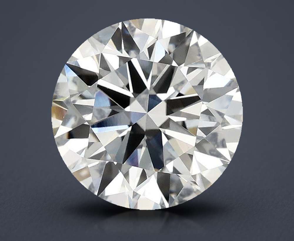 3.09ct I VS1 Rare Carat Ideal Cut Round Lab Grown Diamond