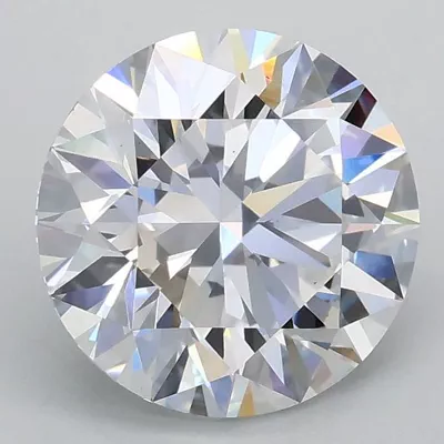 2.09ct D VS1 Rare Carat Ideal Cut Round Lab Grown Diamond