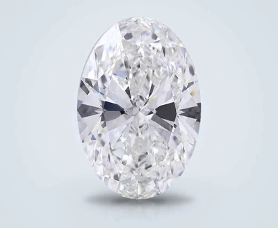 15.06ct F VS1 Rare Carat Ideal Cut Oval Lab Grown Diamond