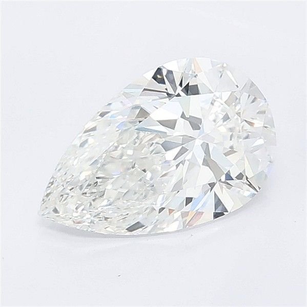 1.10ct E VVS2 Rare Carat Ideal Cut Pear Lab Grown Diamond
