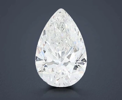 1.10ct E VVS2 Rare Carat Ideal Cut Pear Lab Grown Diamond