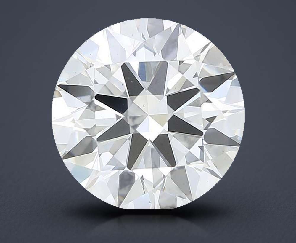 7.44ct F VS2 Rare Carat Ideal Cut Round Lab Grown Diamond
