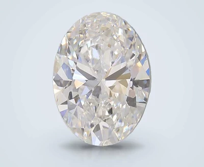 5.20ct E VVS2 Rare Carat Ideal Cut Oval Lab Grown Diamond