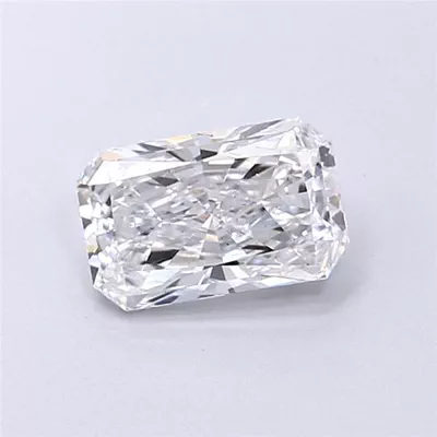 0.74ct D VS2 Rare Carat Ideal Cut Radiant Lab Grown Diamond