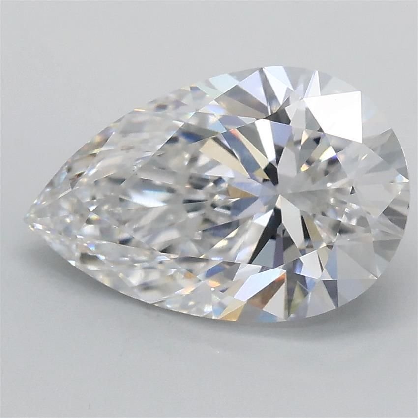 2.09ct E VS1 Rare Carat Ideal Cut Pear Lab Grown Diamond