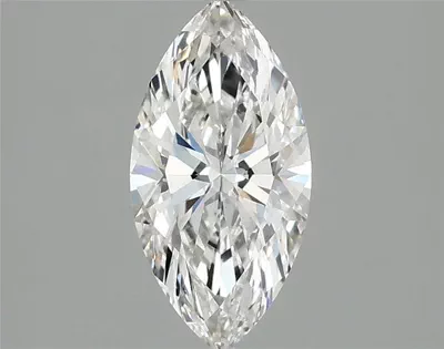 1.08ct F VS2 Rare Carat Ideal Cut Marquise Lab Grown Diamond