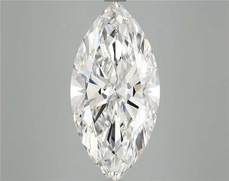 6.05ct F VS1 Rare Carat Ideal Cut Marquise Lab Grown Diamond