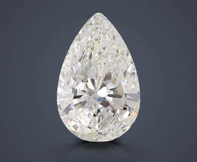 3.01ct F SI1 Rare Carat Ideal Cut Pear Diamond