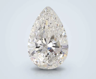 3.01ct F SI1 Rare Carat Ideal Cut Pear Diamond