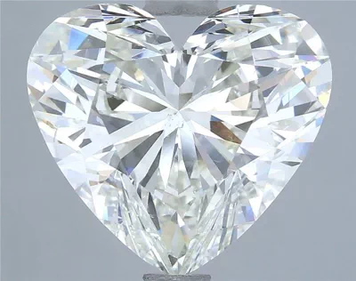4.01ct I SI1 Rare Carat Ideal Cut Heart Diamond