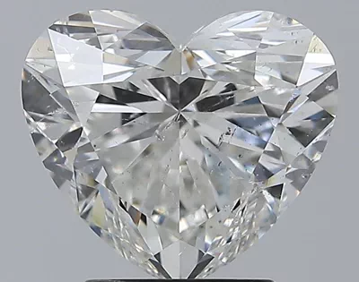 3.01ct H SI2 Excellent Cut Heart Diamond