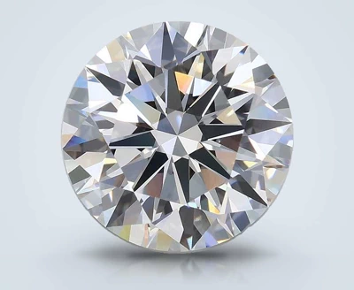 3.41ct E VS1 Rare Carat Ideal Cut Round Lab Grown Diamond
