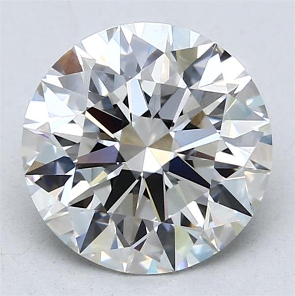 2.53ct F VVS2 Rare Carat Ideal Cut Round Lab Grown Diamond