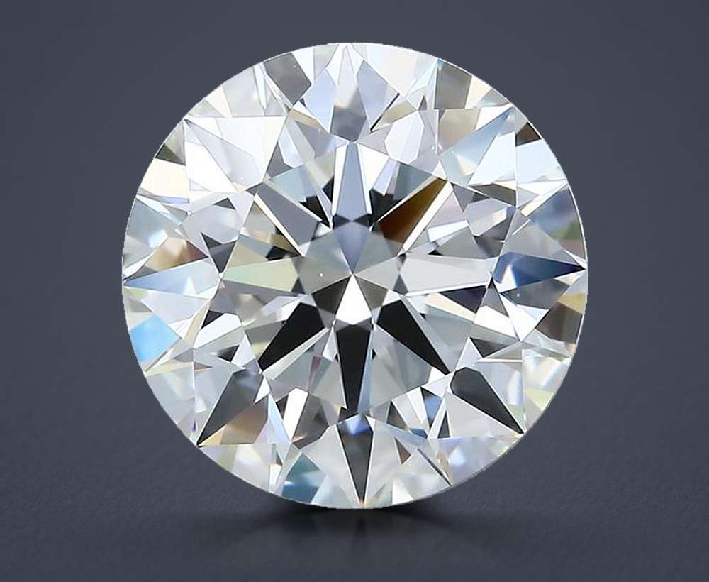 5.53ct G VS1 Rare Carat Ideal Cut Round Diamond