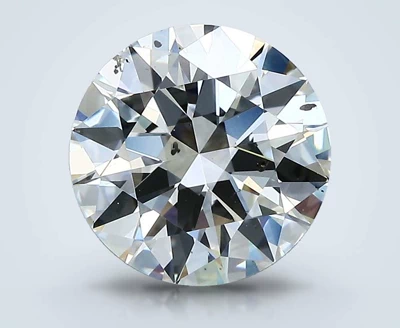 3.01ct J SI2 Very Good Cut Round Diamond