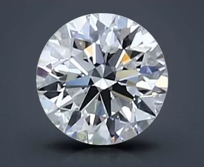 0.42ct F IF Rare Carat Ideal Cut Round Diamond