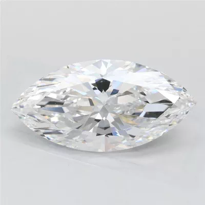 2.02ct D VVS1 Very Good Cut Marquise Lab Grown Diamond