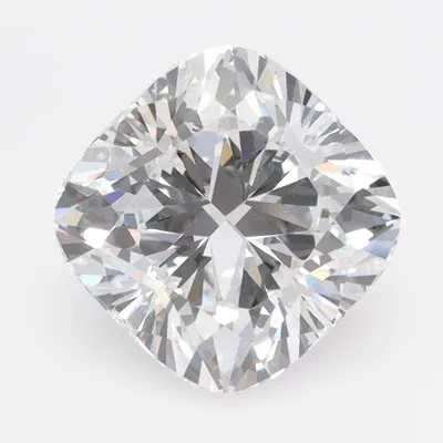 3.11ct D VVS1 Rare Carat Ideal Cut Cushion Lab Grown Diamond