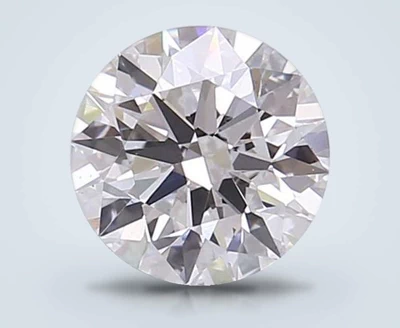 1.33ct F VS1 Rare Carat Ideal Cut Round Lab Grown Diamond
