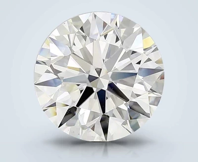 5.01ct J SI1 Rare Carat Ideal Cut Round Diamond
