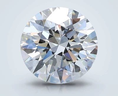 4.07ct H VS2 Rare Carat Ideal Cut Round Diamond