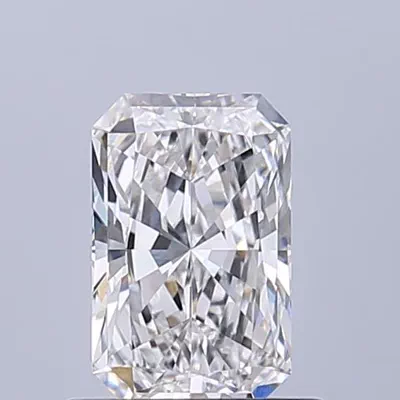 0.72ct E VVS1 Rare Carat Ideal Cut Radiant Lab Grown Diamond