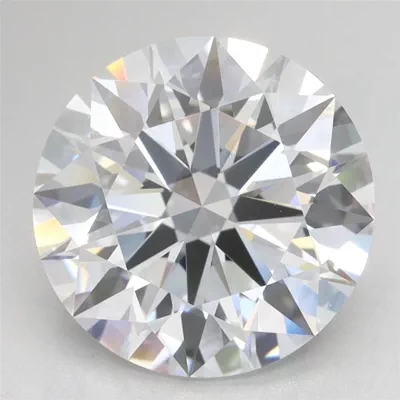 4.06ct D VVS1 Rare Carat Ideal Cut Round Lab Grown Diamond