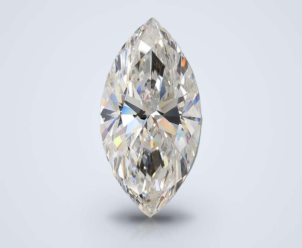 22.06ct F VVS2 Rare Carat Ideal Cut Marquise Lab Grown Diamond