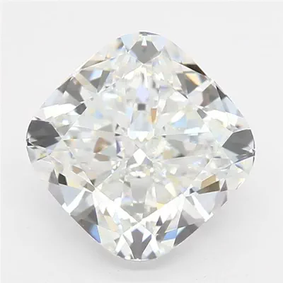 3.01ct F VVS2 Rare Carat Ideal Cut Cushion Lab Grown Diamond