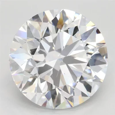 5.01ct D VVS1 Rare Carat Ideal Cut Round Lab Grown Diamond