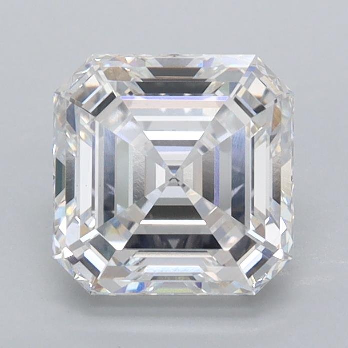 1.55ct E VVS2 Rare Carat Ideal Cut Asscher Lab Grown Diamond