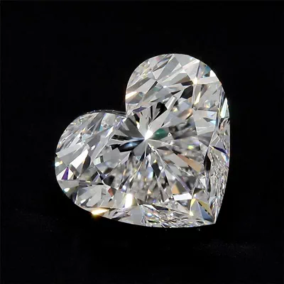6.51ct G VS2 Rare Carat Ideal Cut Heart Diamond